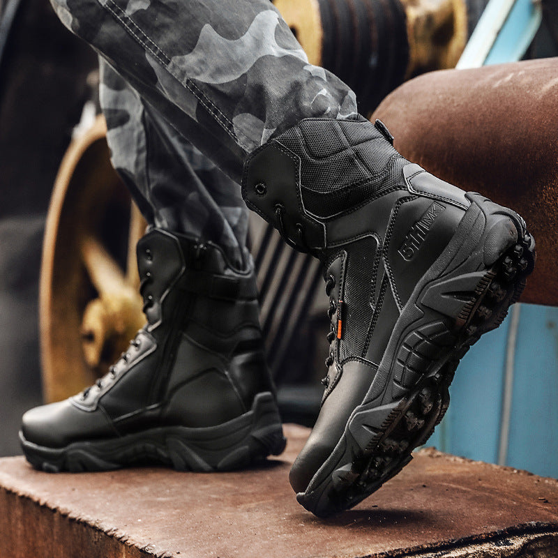 Outdoor Snow Boots Leather Boots Sports Shoes For Men