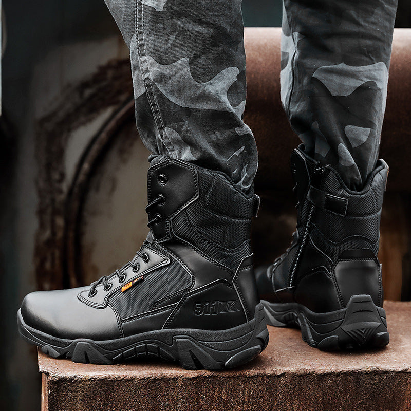 Outdoor Snow Boots Leather Boots Sports Shoes For Men