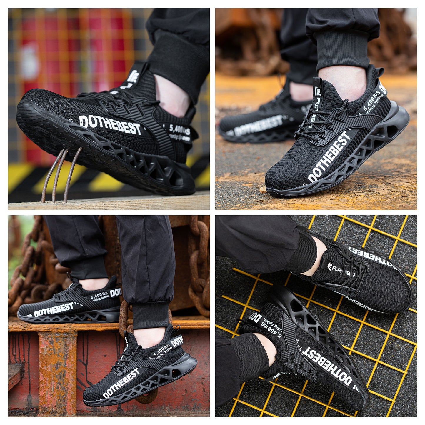 Ortho Breathable Safety Shoes