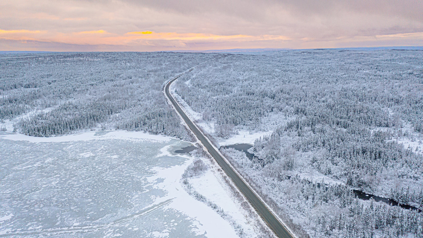 winter's magic unfolds in every flake - Gander, Newfoundland and Labrador, Canada