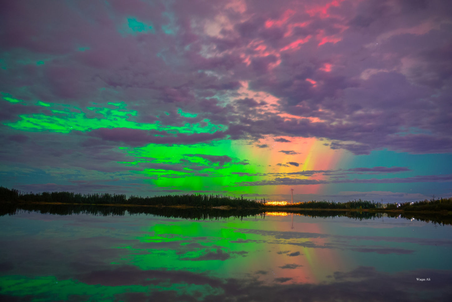 Nature’s breathtaking light show, Gander-Newfoundland and Labrador, Canada