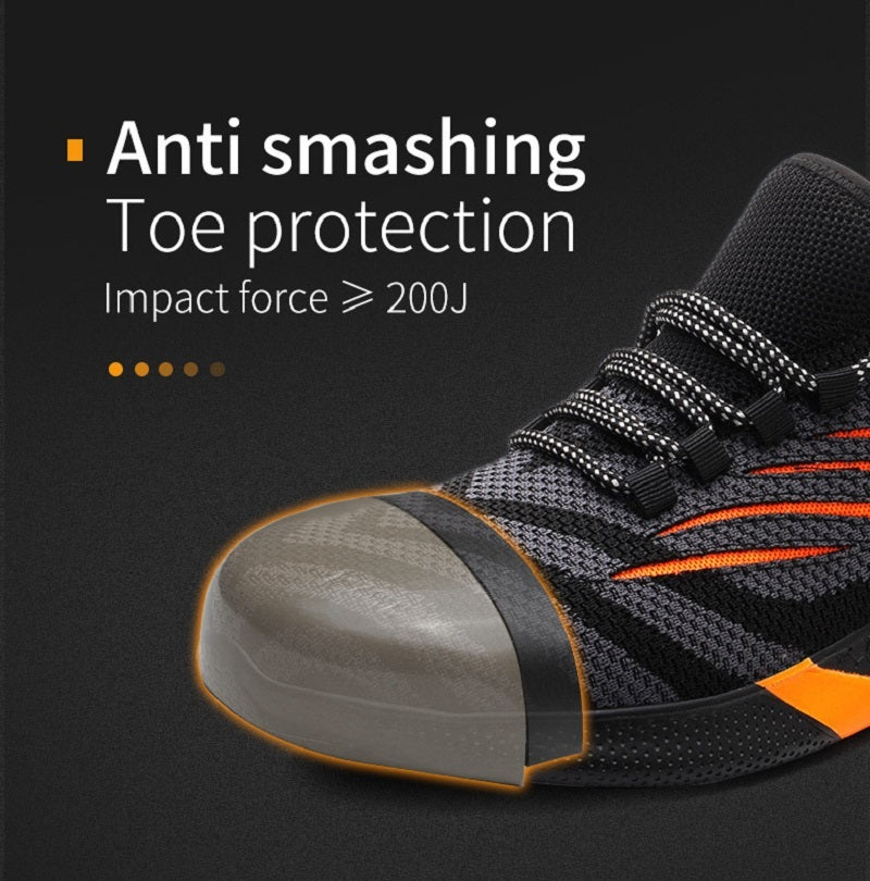 Ergonomic Unbreakable Safety Shoes for Pain Relief