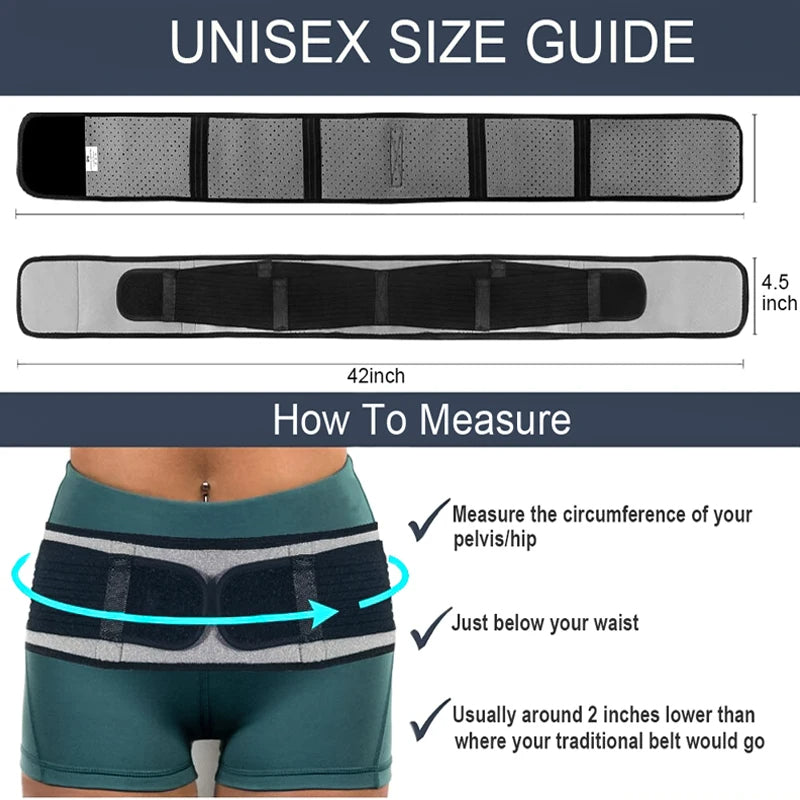 Sacroiliac, Sciatica, Pelvis, Lower Back Pain Belt