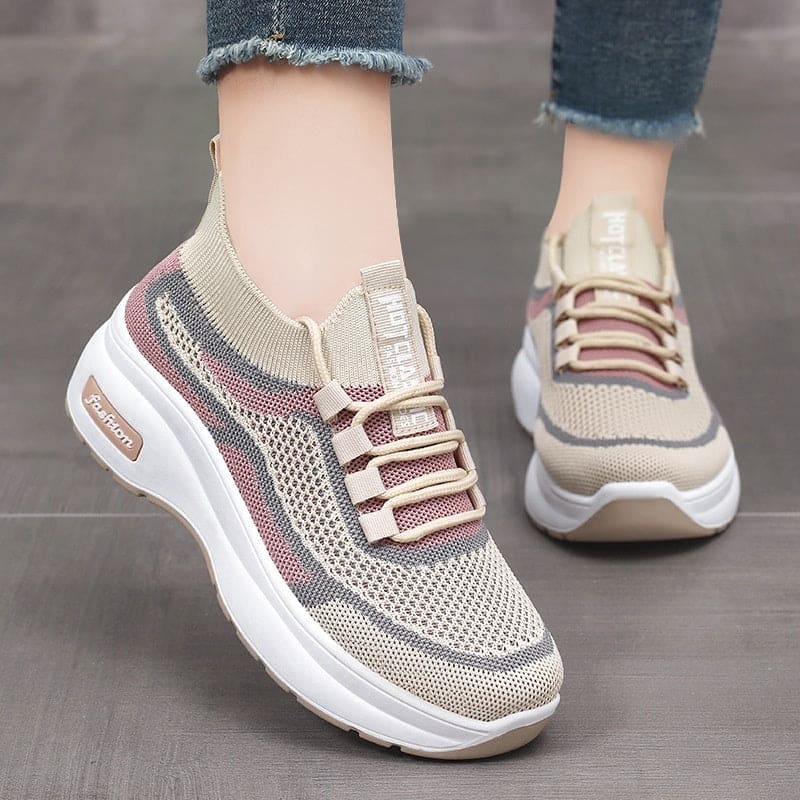 Mesh Surface Ortho Breathable Shoes