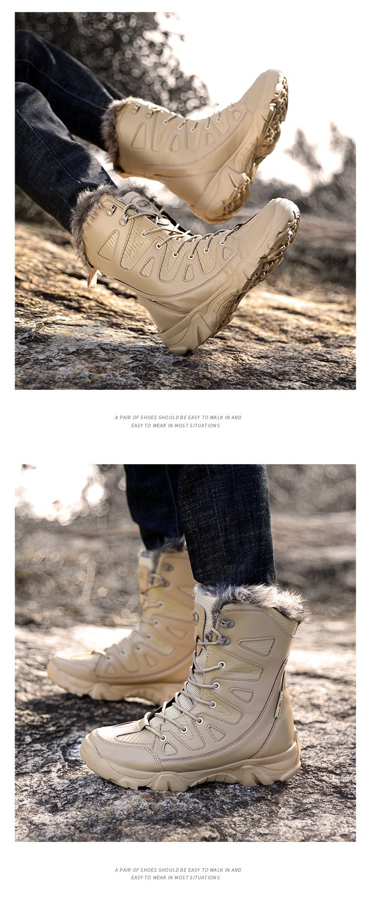 Ortho High top Snow Boots